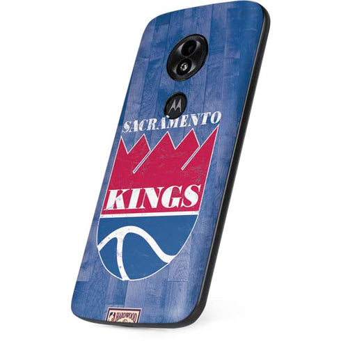 NBA Sacramento Kings Hardwood Classics Moto E5 Play Skin